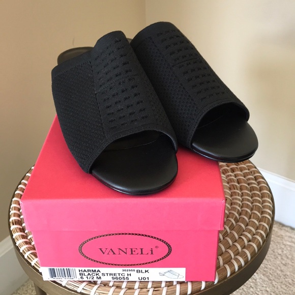 Vaneli Shoes - 🌸Vaneli Harma black slides sandals